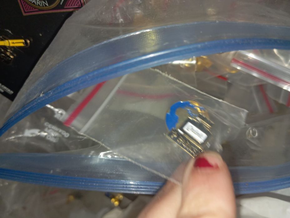 Muitos pins da Parker tem 5 diferentes vários repetidos