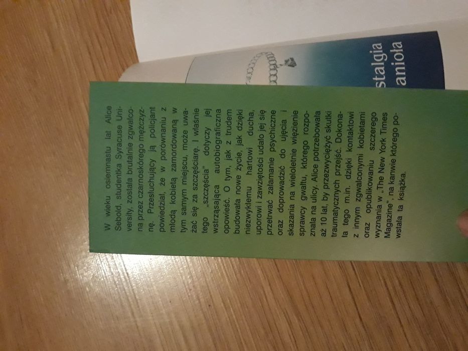 Alice Sebold szczęściara