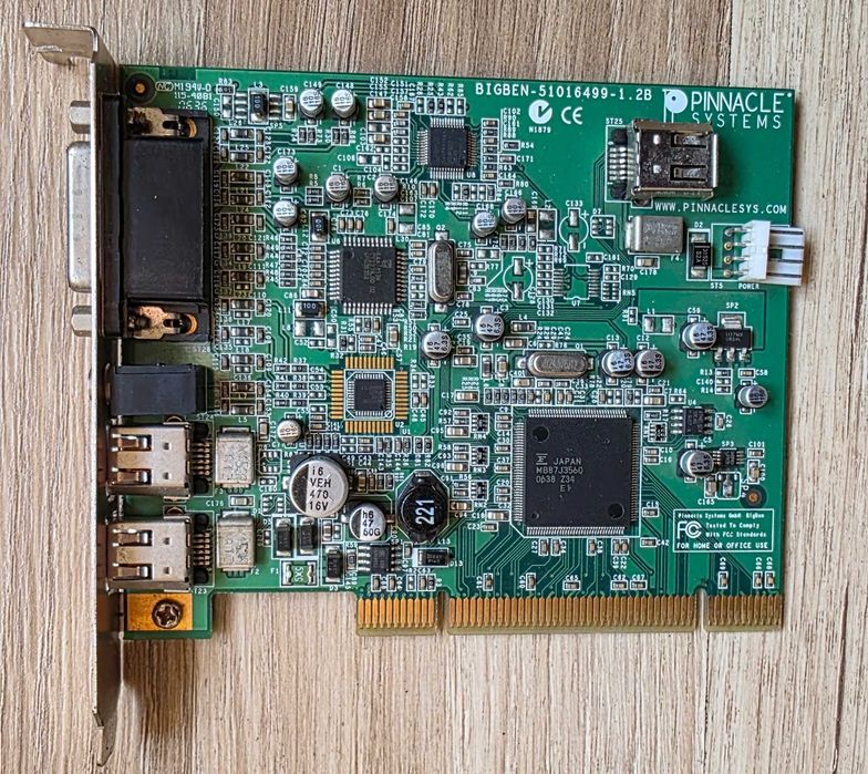 Плата нелин. монтажа Pinnacle Systems Studio MovieBoard Plus 700-PCI