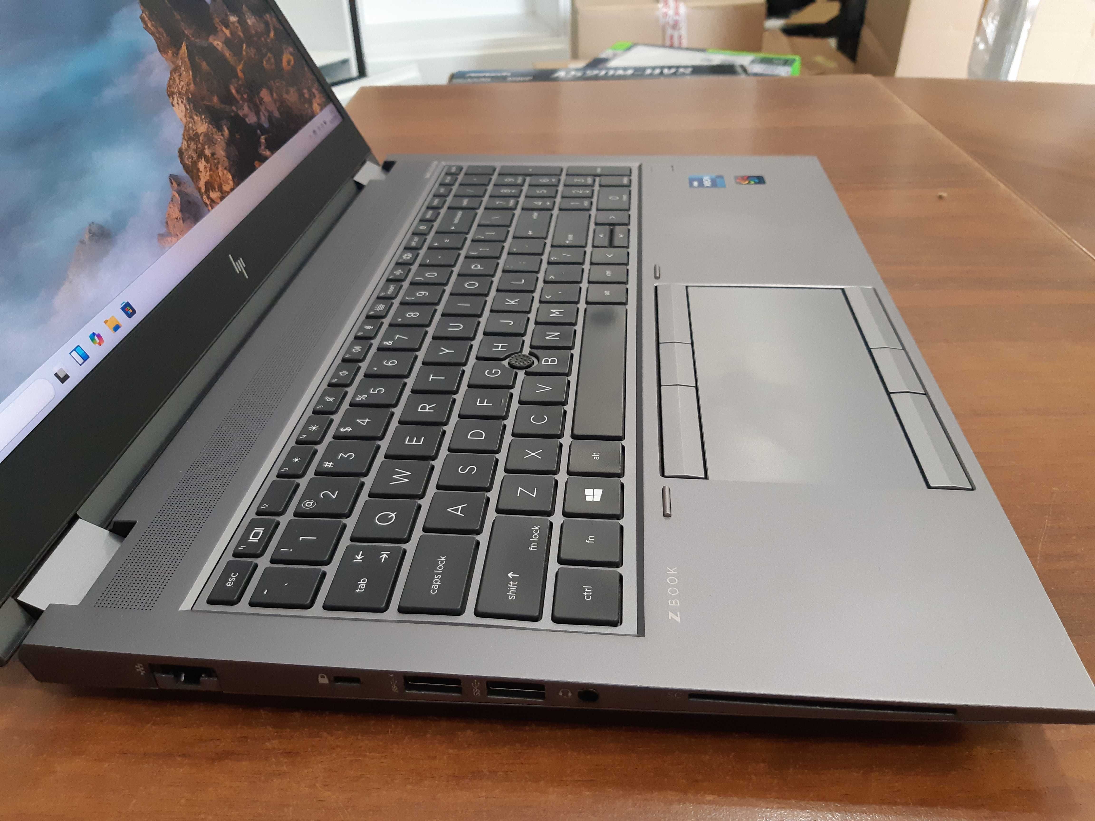HP Zbook Fury 15 G8 Xeon 8r/16w 64gb 1tb RTX A2000 Ekran 4k FV23% RATY