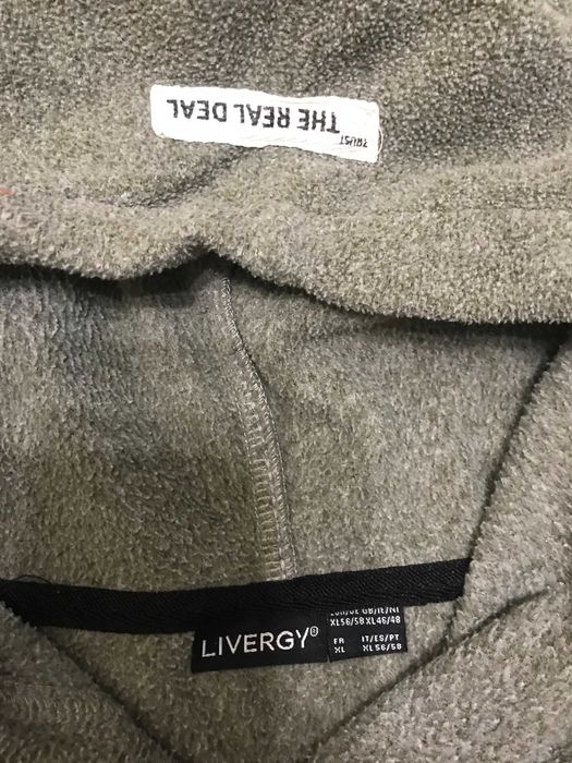 Худі чоловічий з флісу LIVERGY роз. ХXL