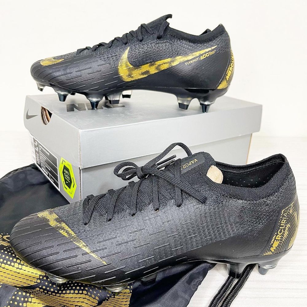 Бутси Nike Mercurial Vapor 12 Elite SG-Pro 40 (25 см) ПРОФІ оригінал