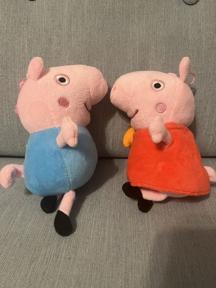 Maskotki Peppa i George