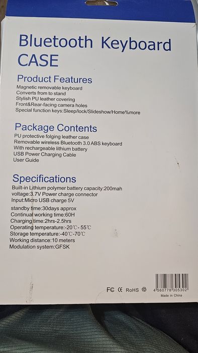 Samsung Galaxy Tab S2/A Блютуз клавіатура