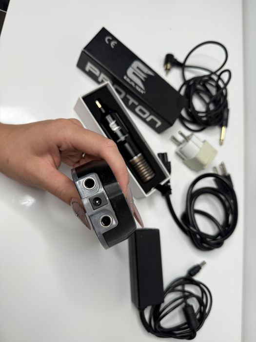 Тату-машинка модульная EQUALISER PROTON MX by Kwadron (Black)