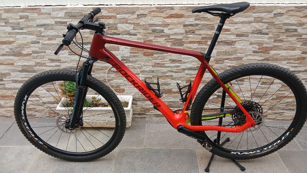 Bicicleta de Btt em Carbono Rockrider XC900, Tamanho :XL 12v Sram,