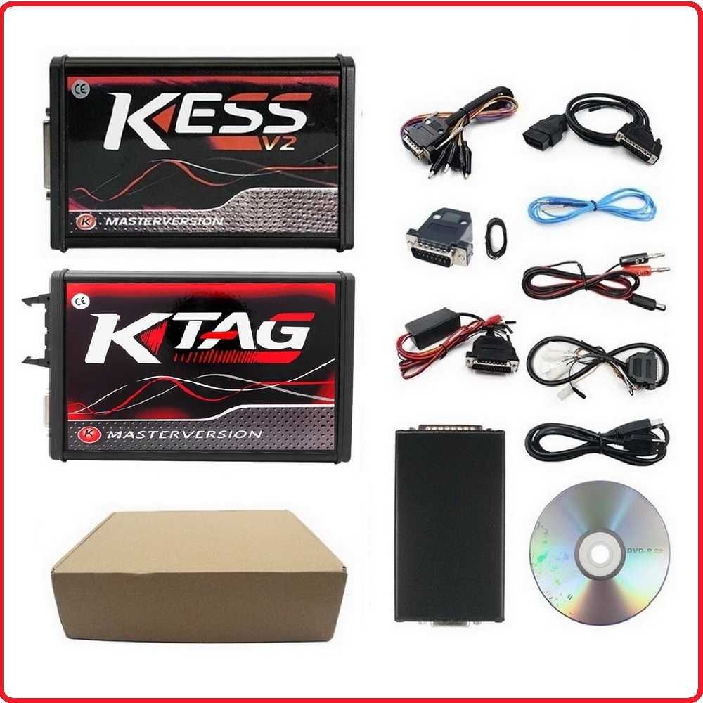 KESS Master 2.8 KTAG v7.020 Программатор ЭБУ/ECU Легковых Грузовых OBD