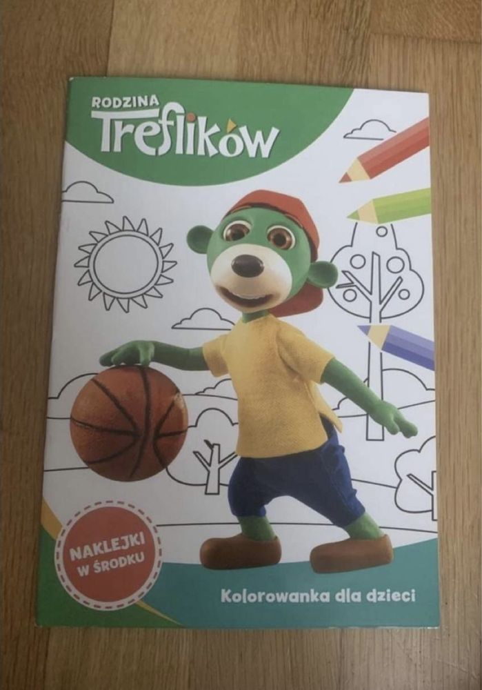 Kolorowanka rodzina treflików  +inne 48tknz