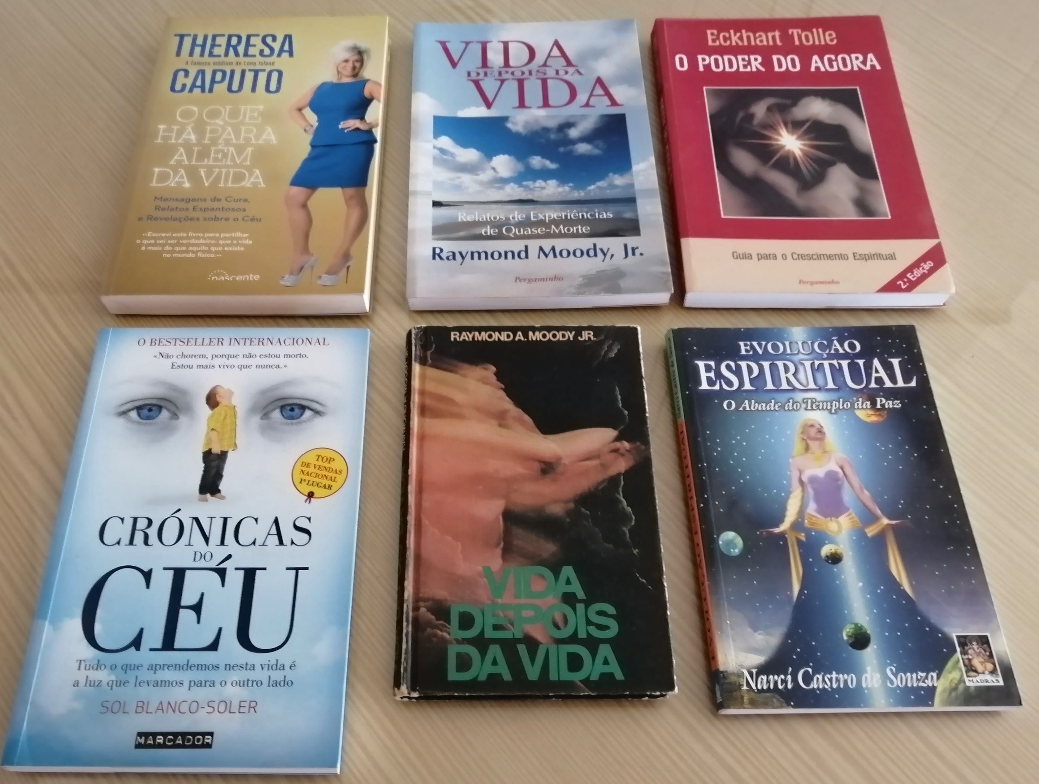 vários livros espirituais, valor pode variar