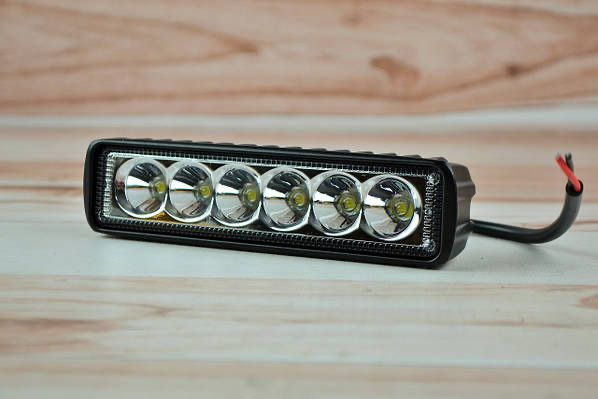 Светодиодная LED фара(балка) 18Вт (светодиоды 3w x6шт)