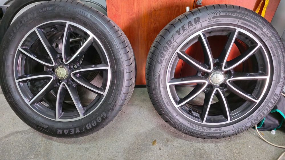 4 Jantes 7.5j 17 ET 52 +4 pneus 225/50R17 94W Mercedes/BMW LER ANÚNCIO