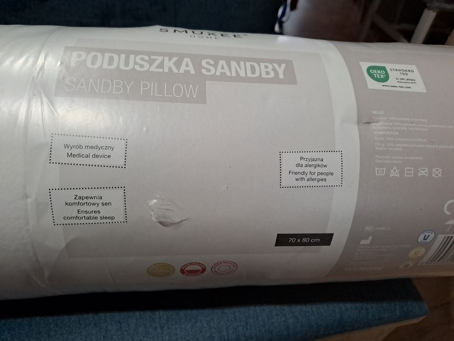 Poduszka 70x80 antyalergiczna