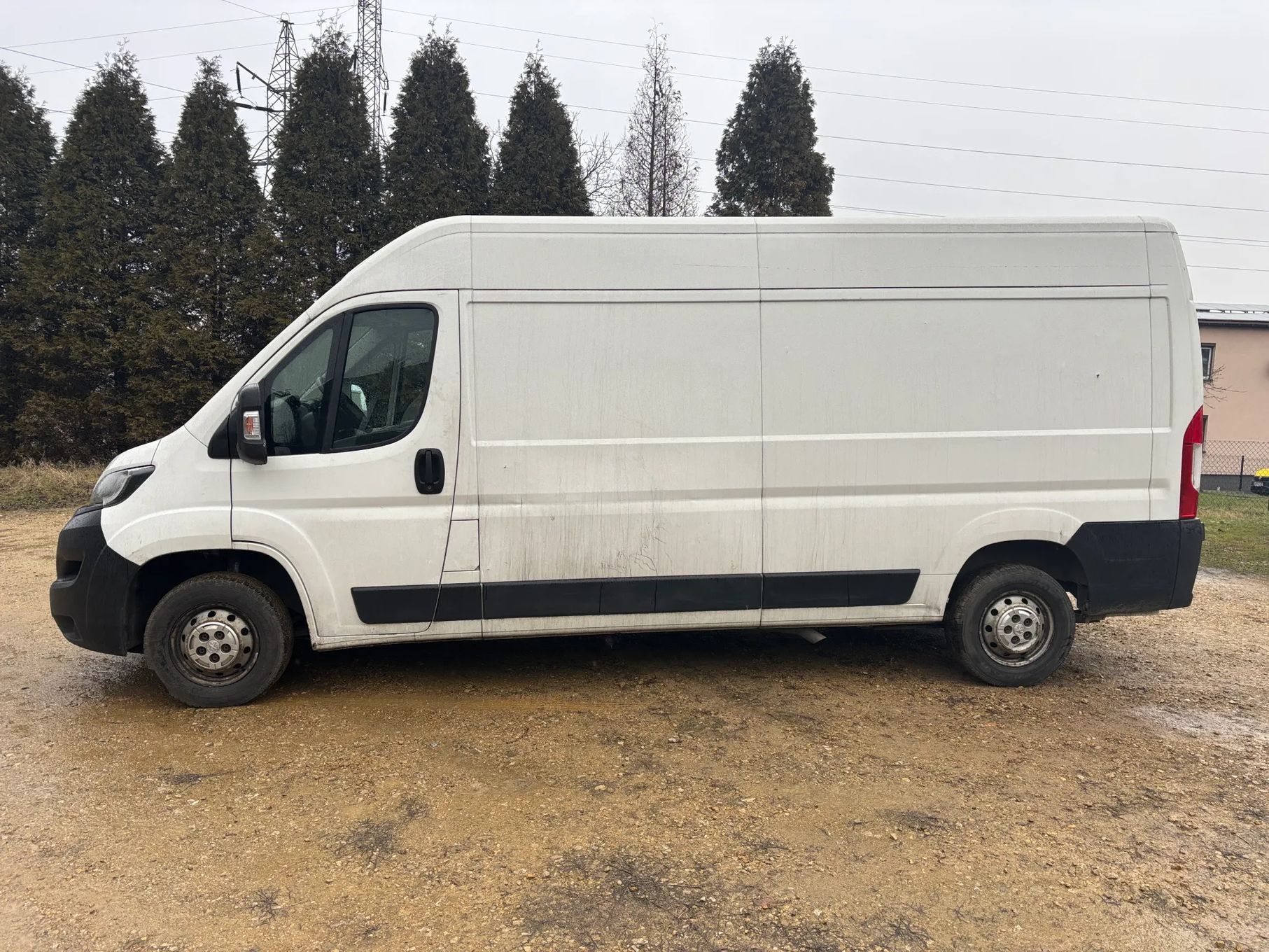 Peugeot Boxer  Salon PL, 1. właściciel, FV, VAT-1, USZKODZONY