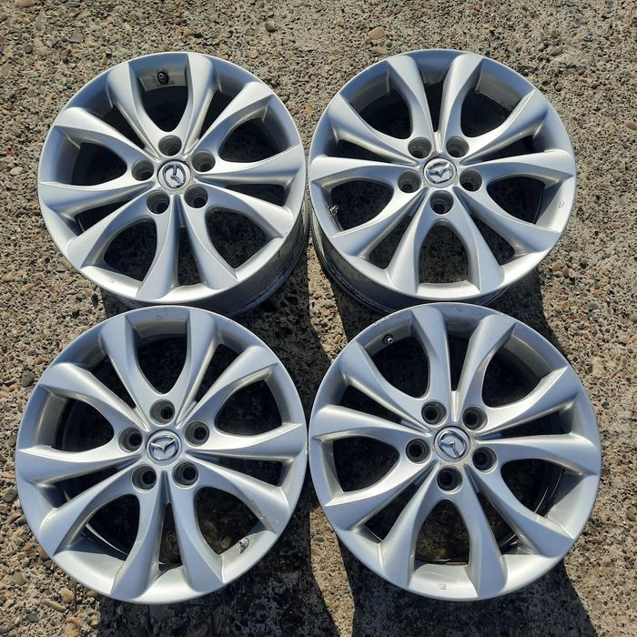 Диски титановые, литые R17 5x114,3 Mazda (Мазда) 4шт.
