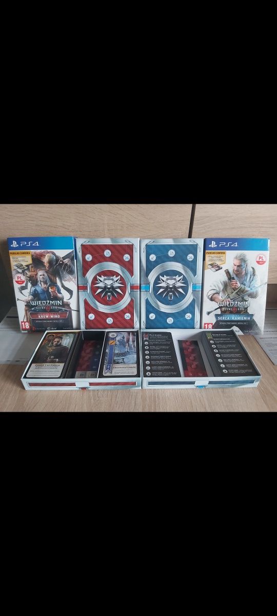Karty kolekcjonerskie Gwint Wiedźmin 3 Dziki Gon CD Projekt Red