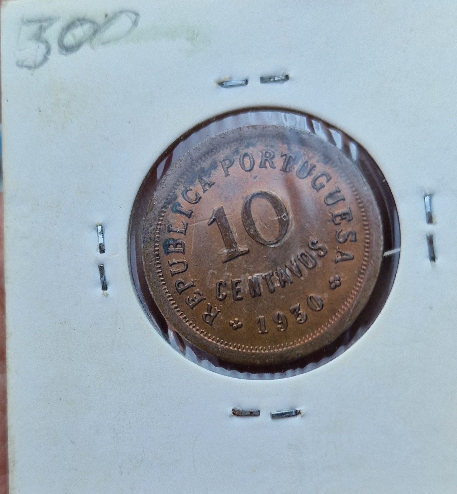 2,50 esc 1937 *RARO*/ 5 centavos 1924 Angola e 10 centavos 1930