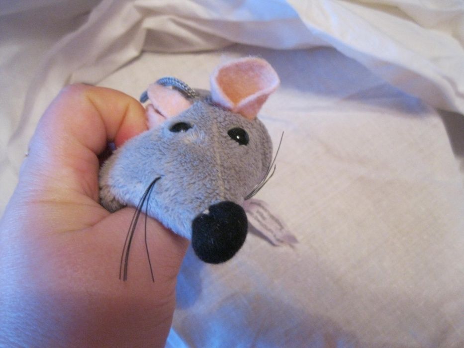 игрушка плюшевая мягкая крыса серая мышь германия мышка крыска