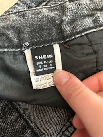 Shein spodnie rozmiar 34
