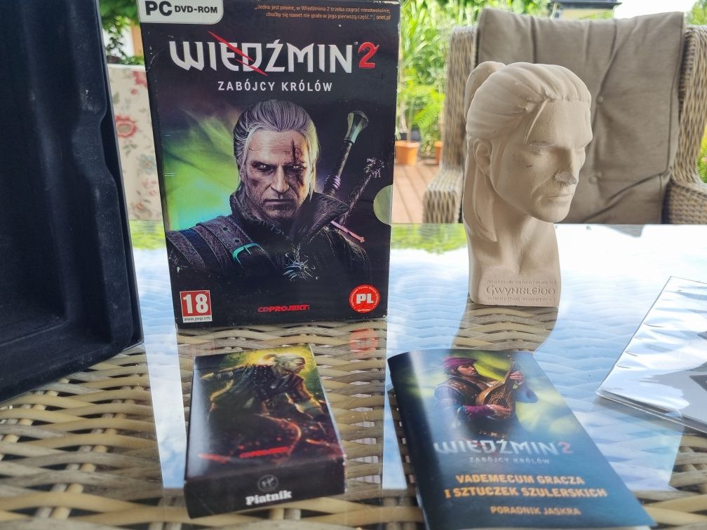 Wiedźmin 2 edycja kolekcjonerska limitowana sygnatura 7866