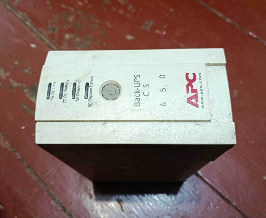 Безперебійник APC Back-UPS CS 650VA (без акумулятора)