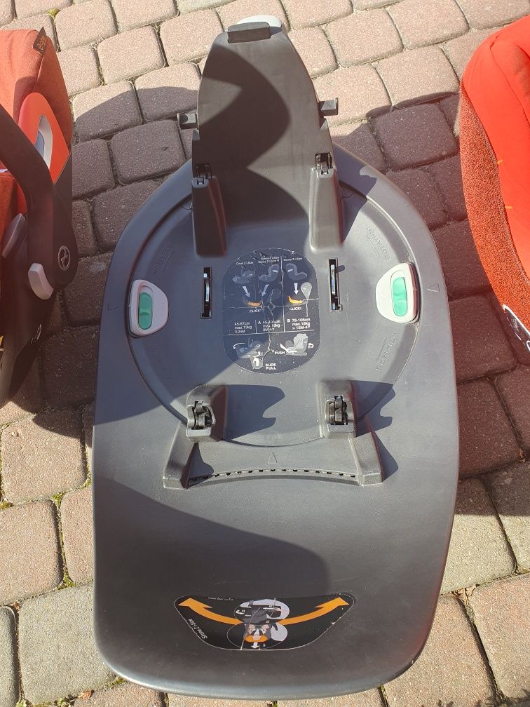 Foteliki Cybex cloud z i-size oraz cybex sirona z i-size z bazą cybex