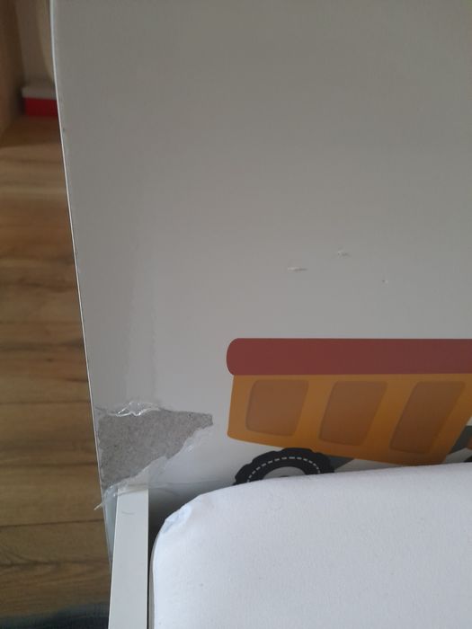 Łóżko dzieciecie 140x70 + 2 prześcieradła gratis