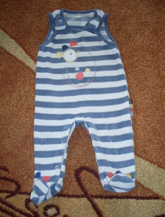 Milutkie śpioszki, na chłodniejsze dni, r.68 (3-6m-cy) Cool Club