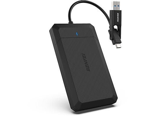 Kieszeń Obudowa BENFEI na dysk twardy 2,5 cala SATA do USB.