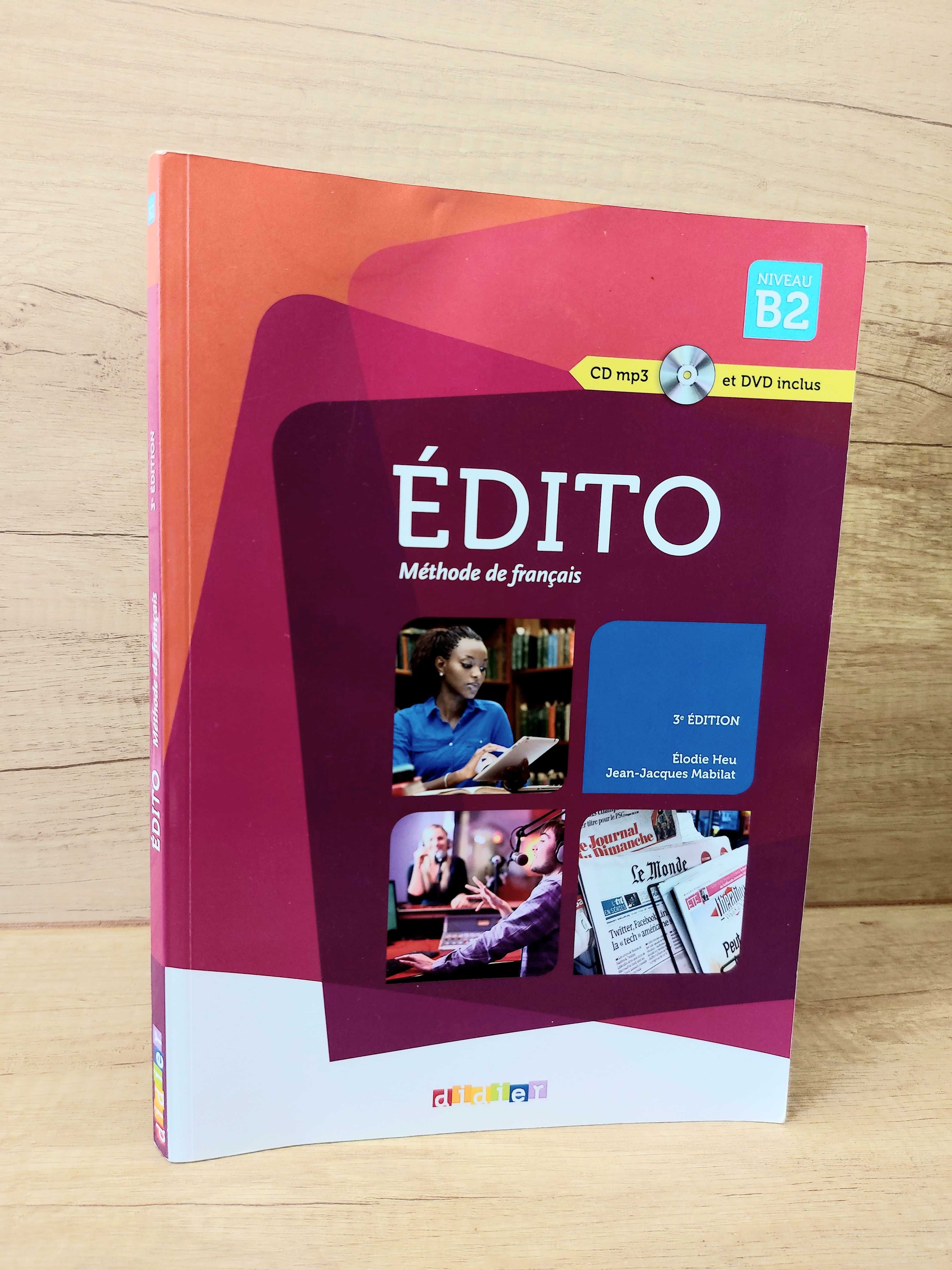 Продам книгу для вивчення фрацузької мови - Edito 3e Edition B2 Livre