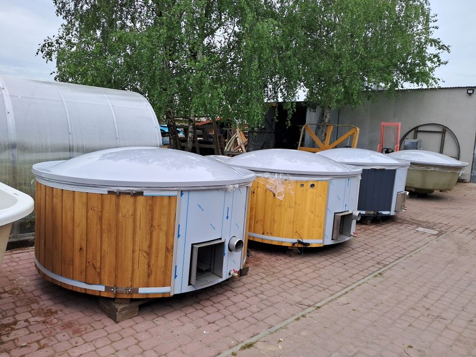 Balia ogrodowa 2m jacuzzi beczka sauna basen