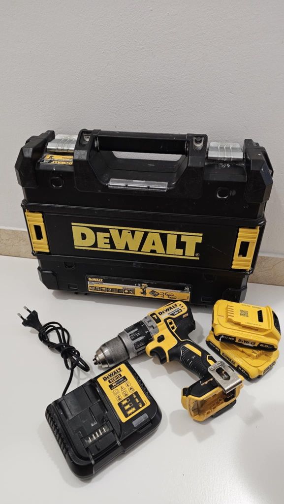DeWalt Dcd796 + 2 akumulatory + ładowarka + walizka