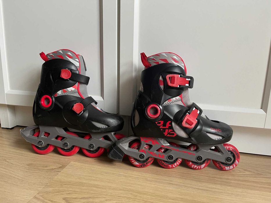 rolki dziecięce regulowane Oxelo rozmiar 30-32