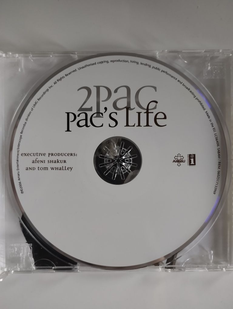 2pac , pac's life, płyta cd