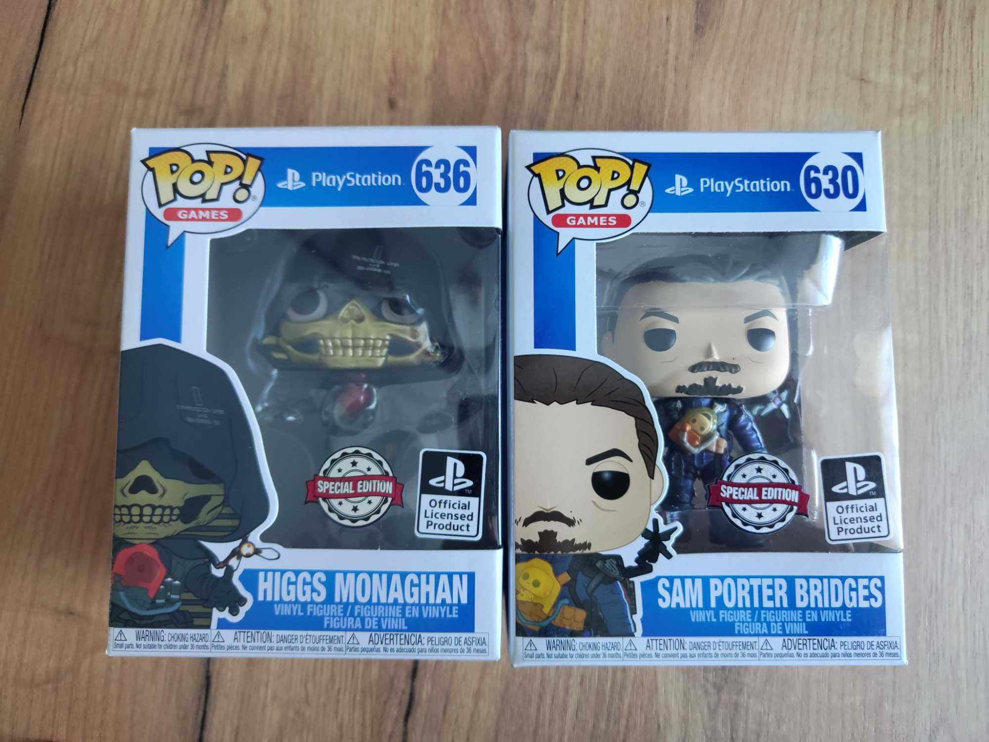 Figurka Funko Pop 630 SAM PORTER & 636 HIGGS MONAGHAN Death Stranding