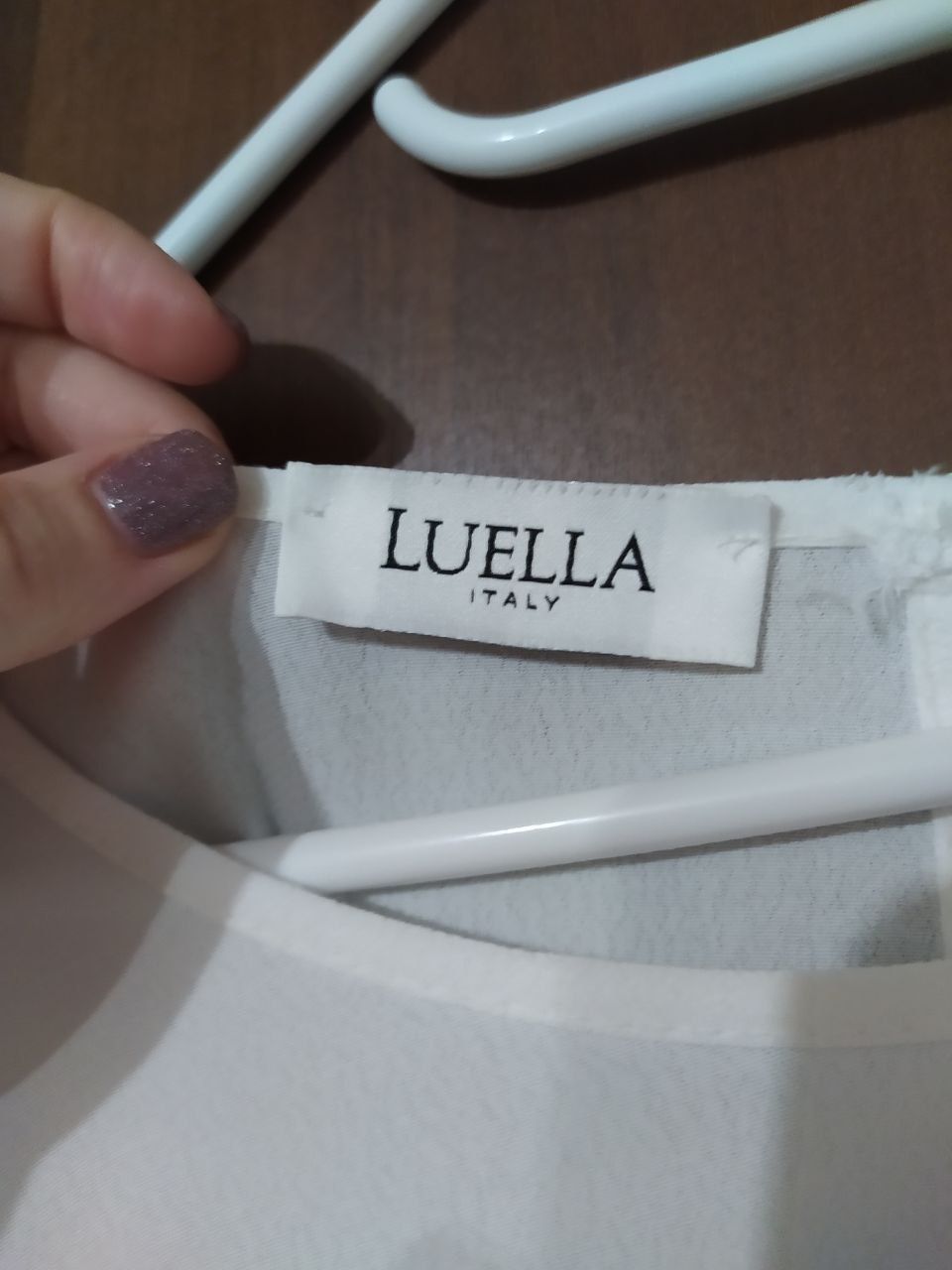 Шёлковая блуза Luella Italy