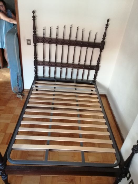 Cama casal madeira
