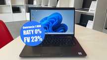 Tani Do Domu Pracy Dell 5400 14” I5-8gen 16GB 512SSD HDMI Win11 Kamera