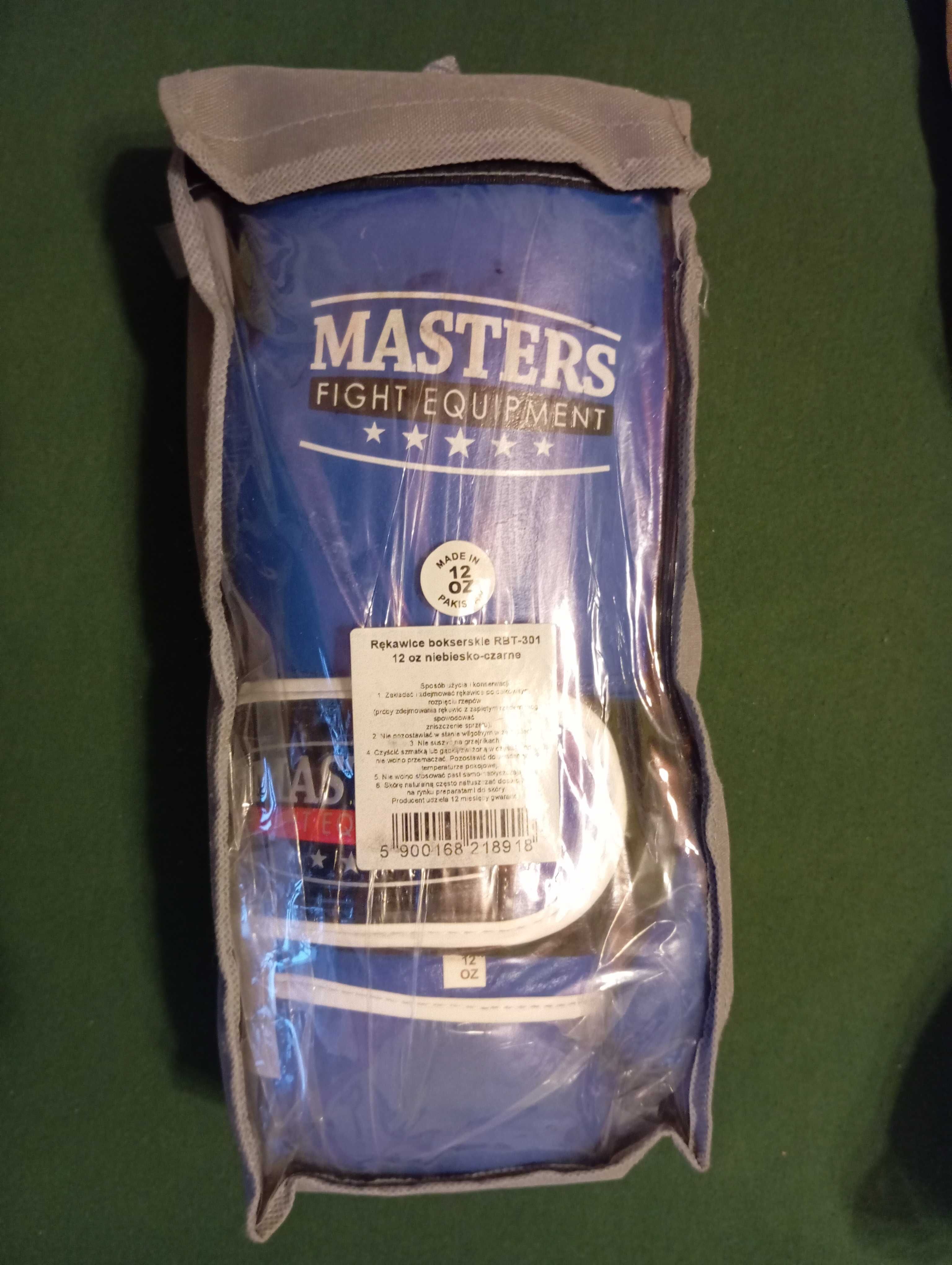 Rękawice Bokserskie Masters RBT-301 12 oz