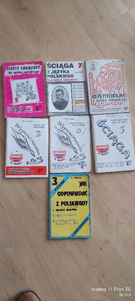 7 x matura Wypracowania ściągi repetytorium