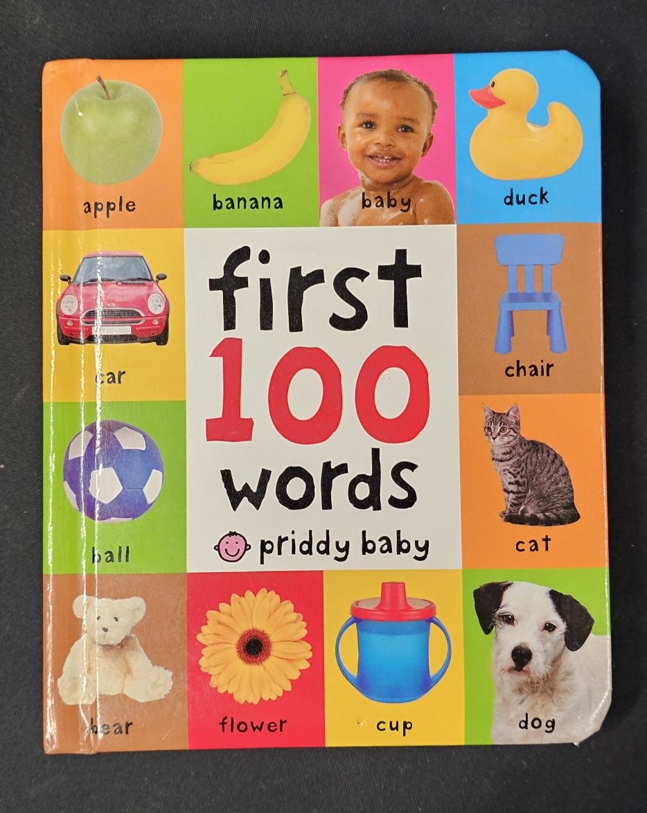 Книжка "First 100 Words. Bright Baby" (Priddy Books)