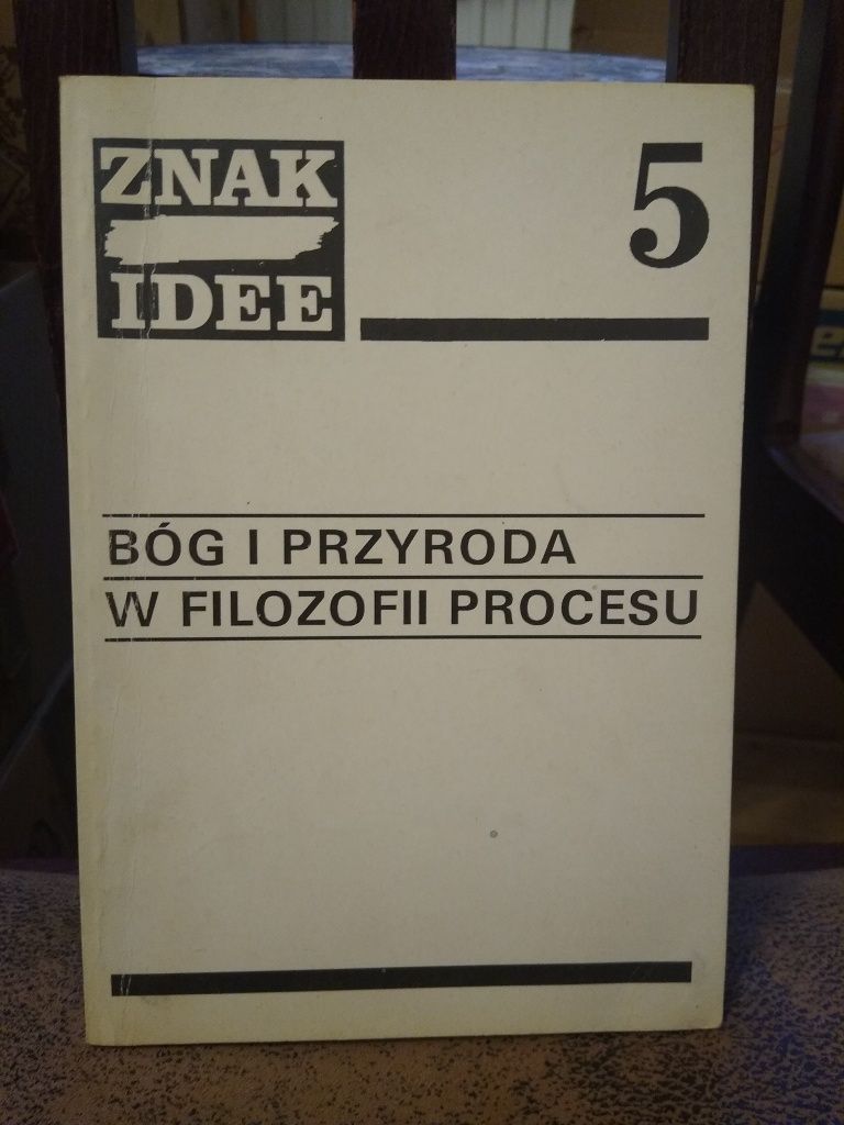 Znak idee Bóg i przyroda w filozofii procesu