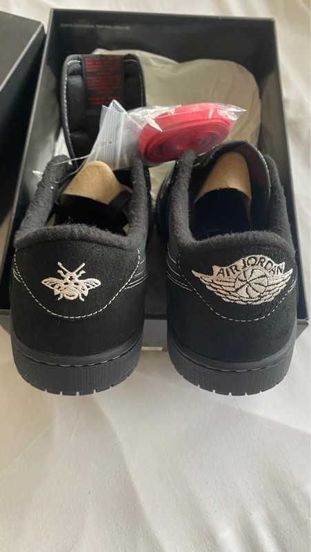 Jordan 1 Retro Low OG SP Travis Scott Black Phantom 39