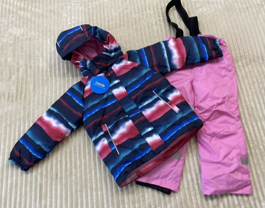 Новий зимовий термо комплект комбінезон Lassie by Reima 92-140