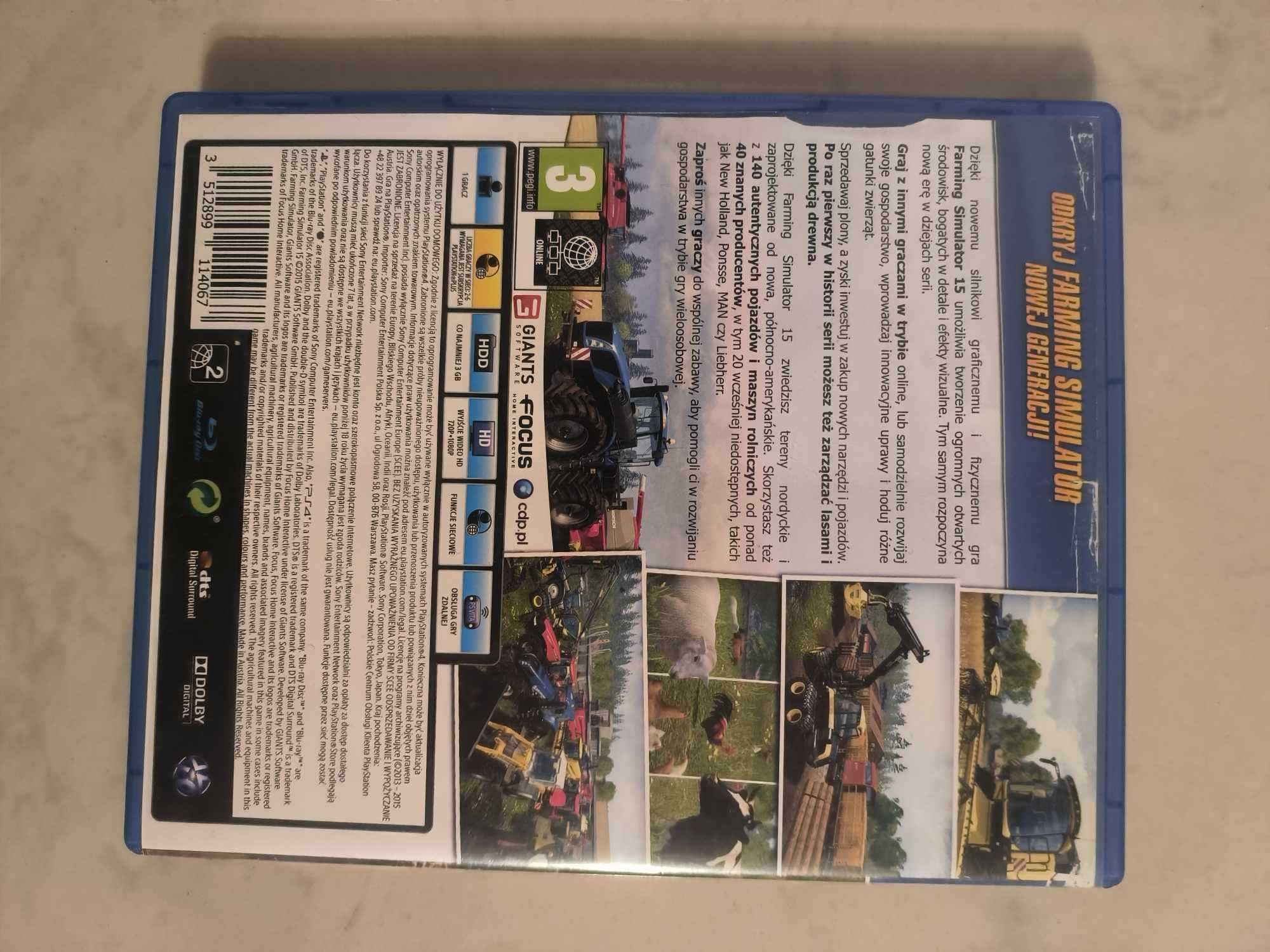 Gra Farming Simulator 15 PS4