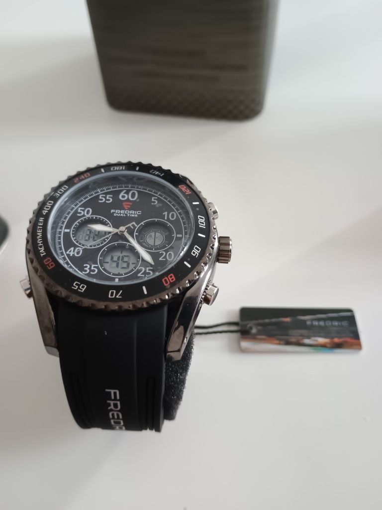 Zegarek Dual Time Frederic