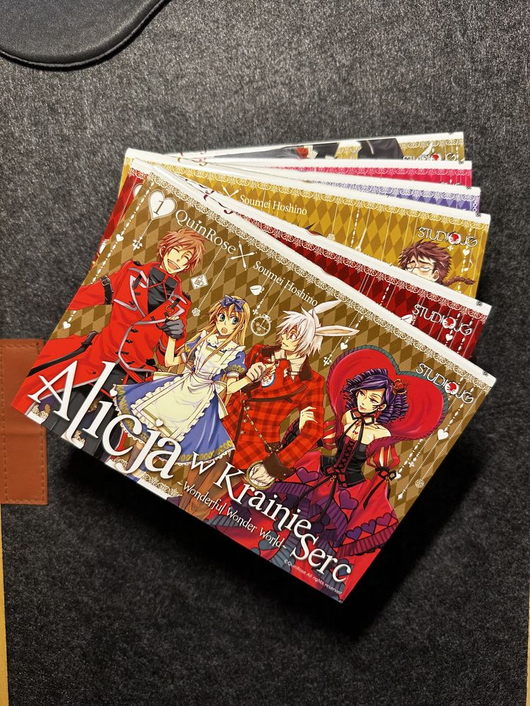 Manga Alicja w krainie serc tomy 1-6 (komplet)