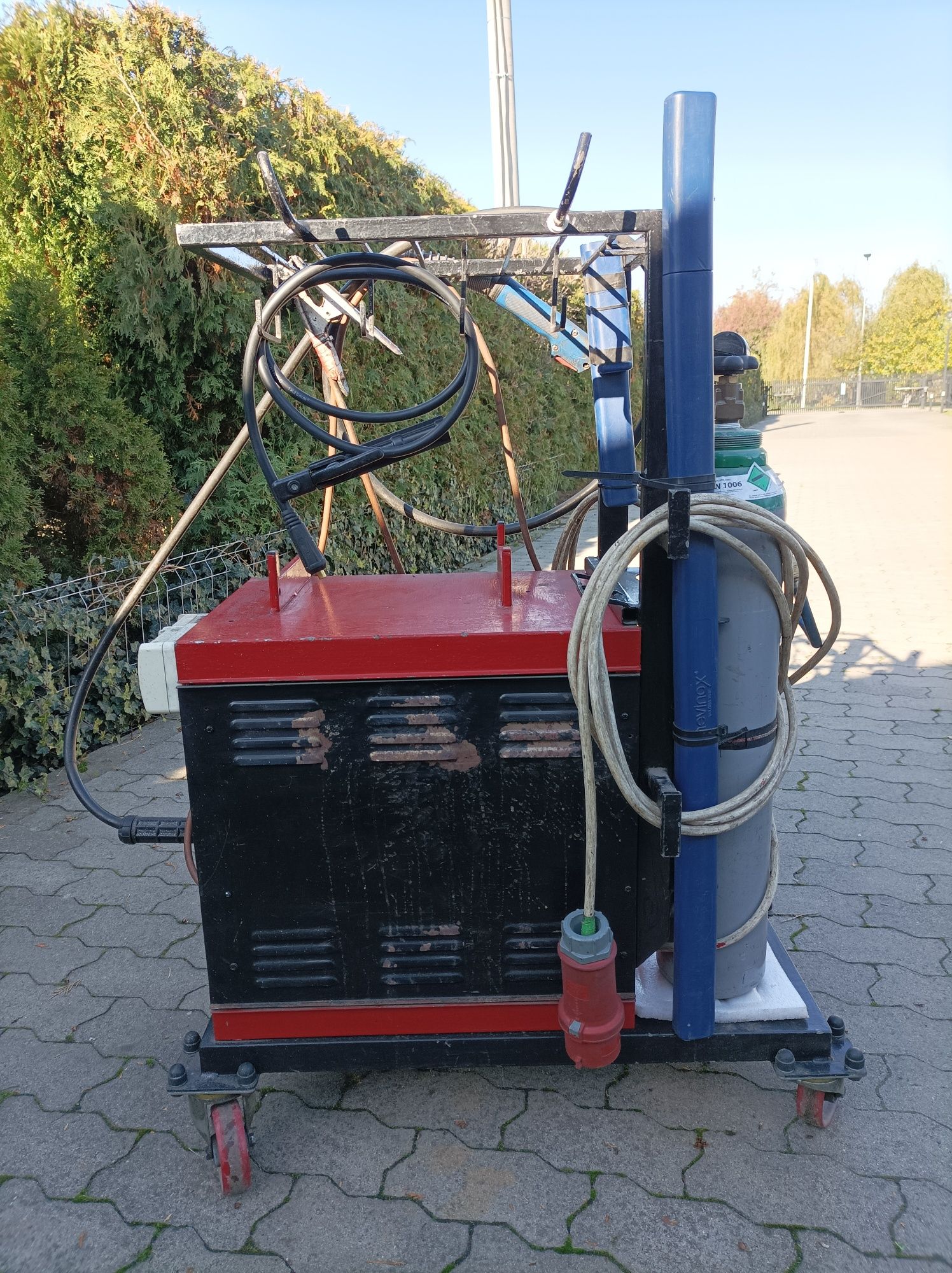 Spawarka mag/mig mma AutoSpaw 200A wózek półautomat spawalniczy tig