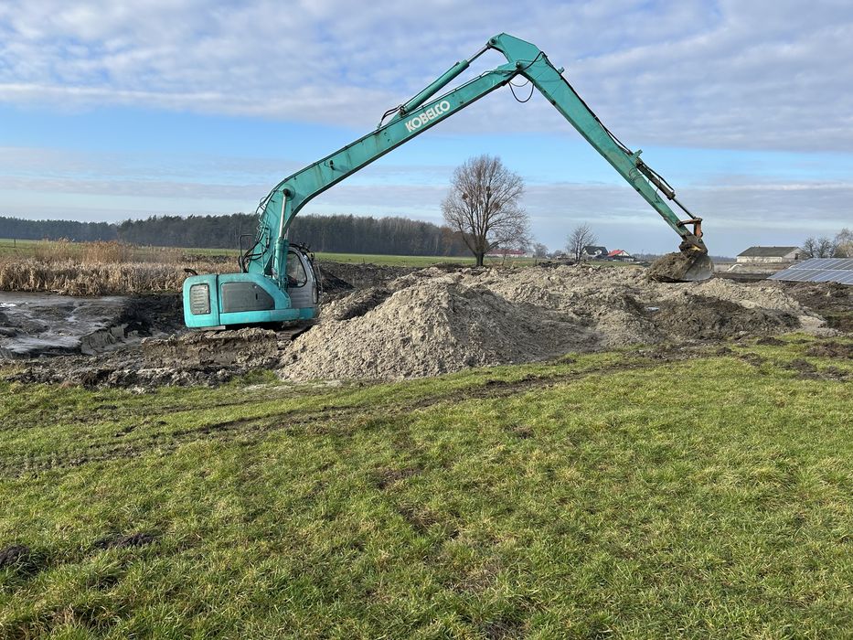 Koparka long 16m kobelco 2001 rok