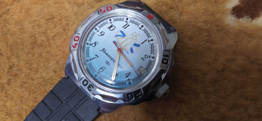 Часы Командирские (Заказ МО СССР, ЧЧЗ),  50 лет Победы, ВМФ