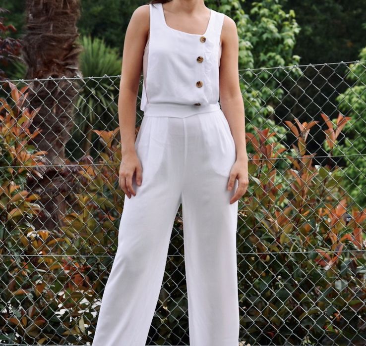 Macacão branco - NOVO